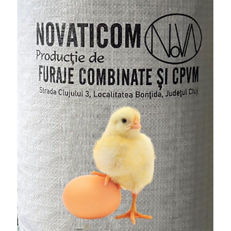 Pui Creștere - Furaj Combinat Macinat / Granule 20kg