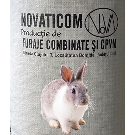 Iepuri Creștere - Furaj Combinat Macinat / Granule 30kg